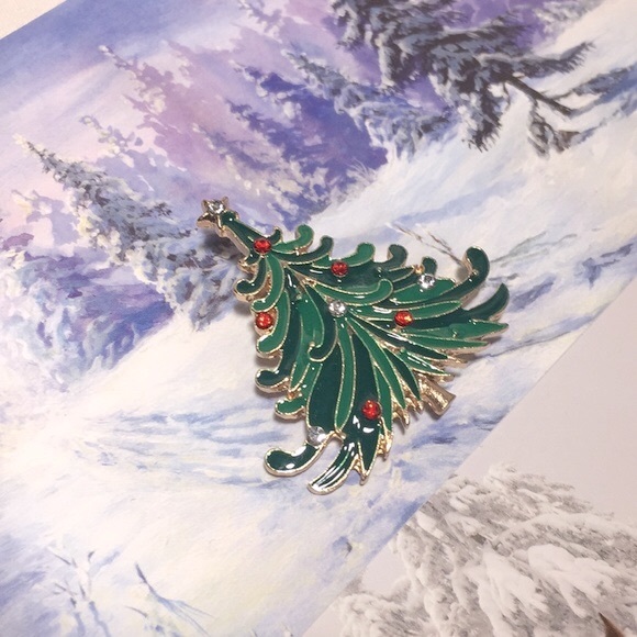 🍏50% OFF/3+...Christmas Tree Brooch - Picture 4 of 11